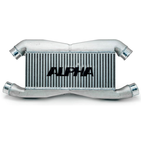 Replacement ALPHA GT-R Front Mount Intercooler For ALPHA IC Piping - With Logo