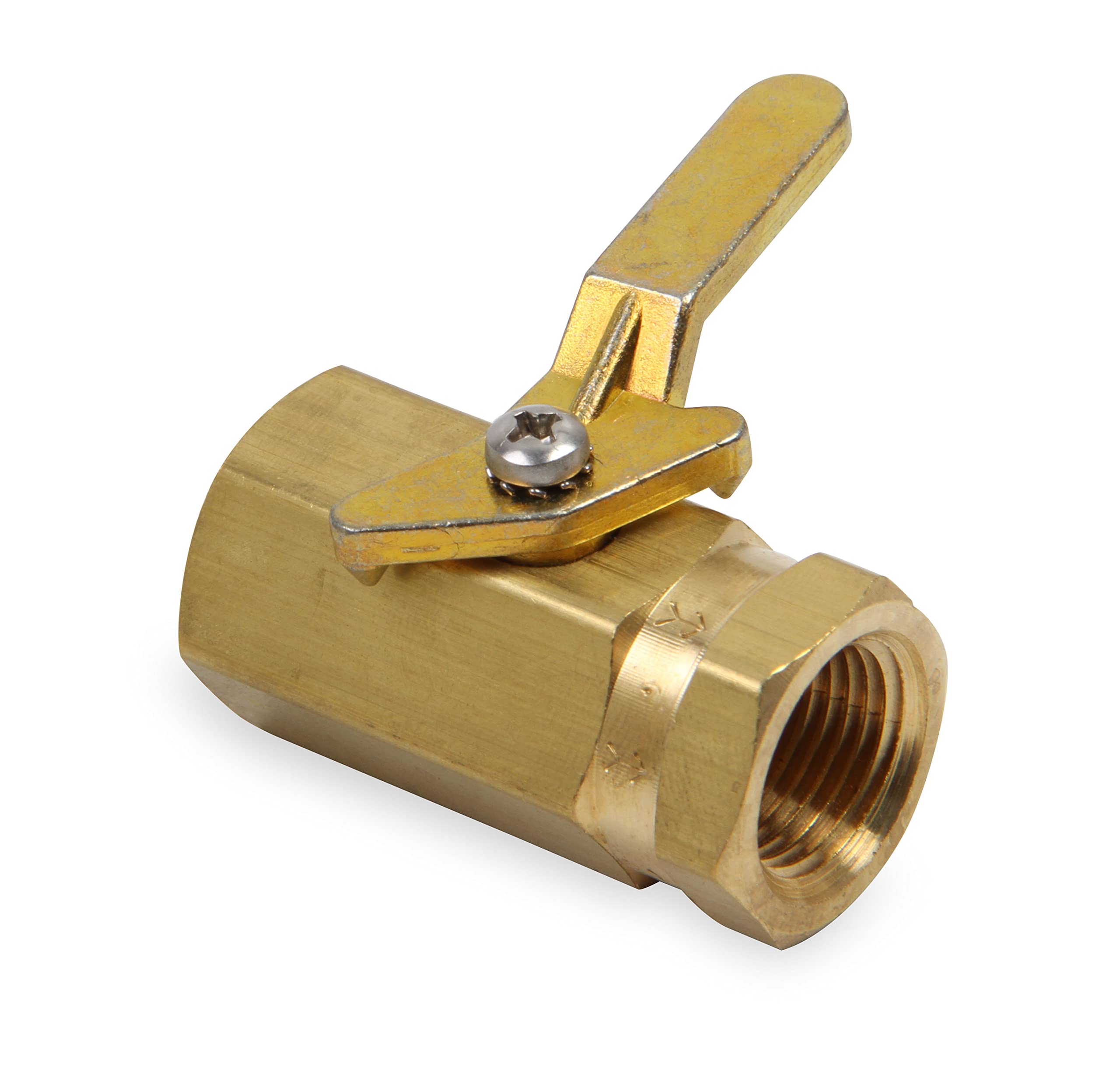230507ERL Earl's Brass Shut-Off Valve