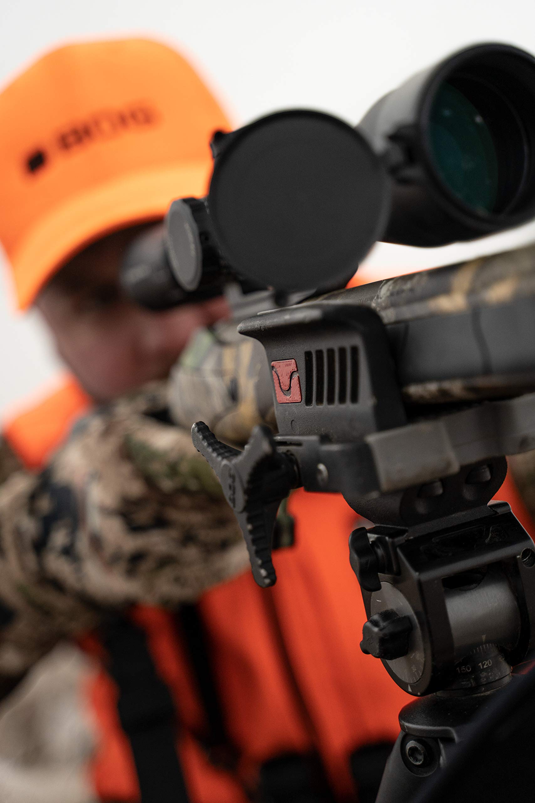 DeathGrip BOG UltraLite with Arca-Swiss and Switcheroo Capability, Lightweight Construction, Shooting Rest Head, and Universal Gun Clamp for Hunting, Shooting, Target Practice, and Outdoors