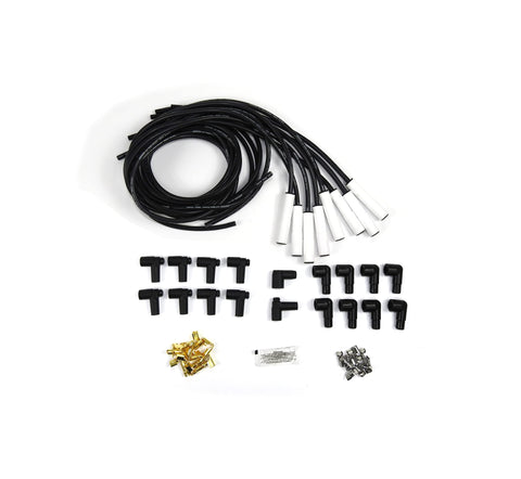 Black Pertronix 808280HT Universal 8mm High Temp Wire (8 cyl Ceramic Straight)