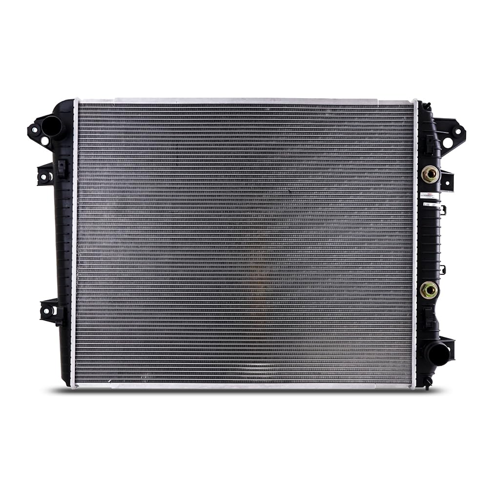 Replacement Mishimoto Radiator, Compatible with Chevrolet Silverado Duramax 6.6L, 2017-2019