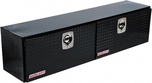 Black WEATHERGUARD Aluminum Hi Side Truck Box 372502