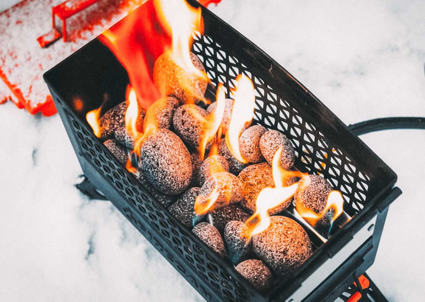 Ignik Fire Rocks FireCan Propane Fire Pit Lava Stones