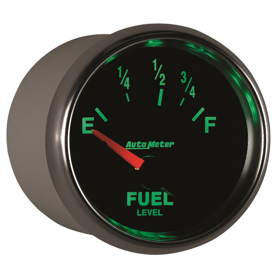 Auto Meter 2-1/16" GS 3815 Short Sweep Electric Fuel Level Gauge for Ford 73-10 Ohms