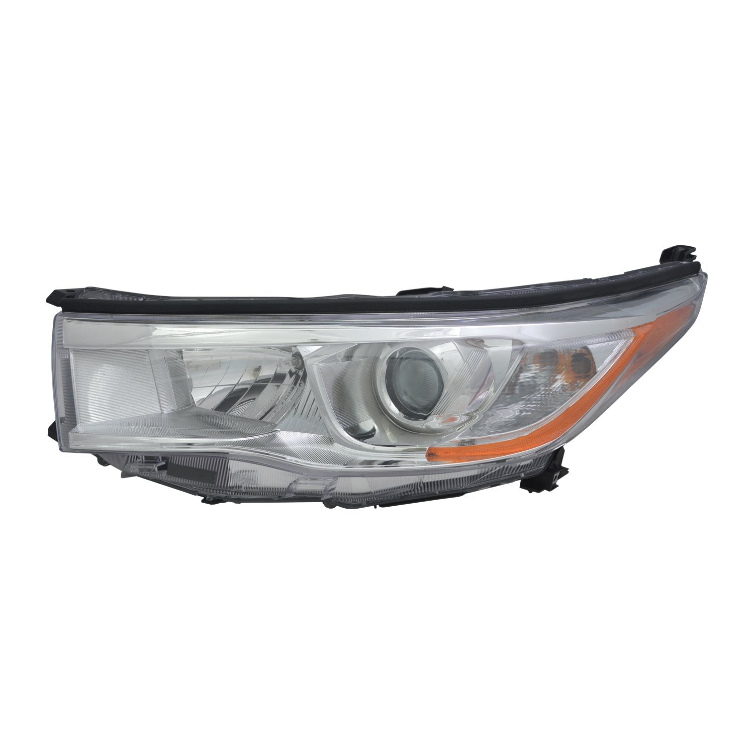 Left TYC Headlight Assembly Compatible with 2014-2016 Toyota Highlander