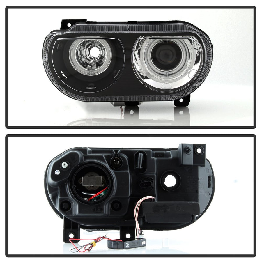 Projector Headlight Xtune PRO-JH-DCHAL08-CCFL-BK, 1 Pack