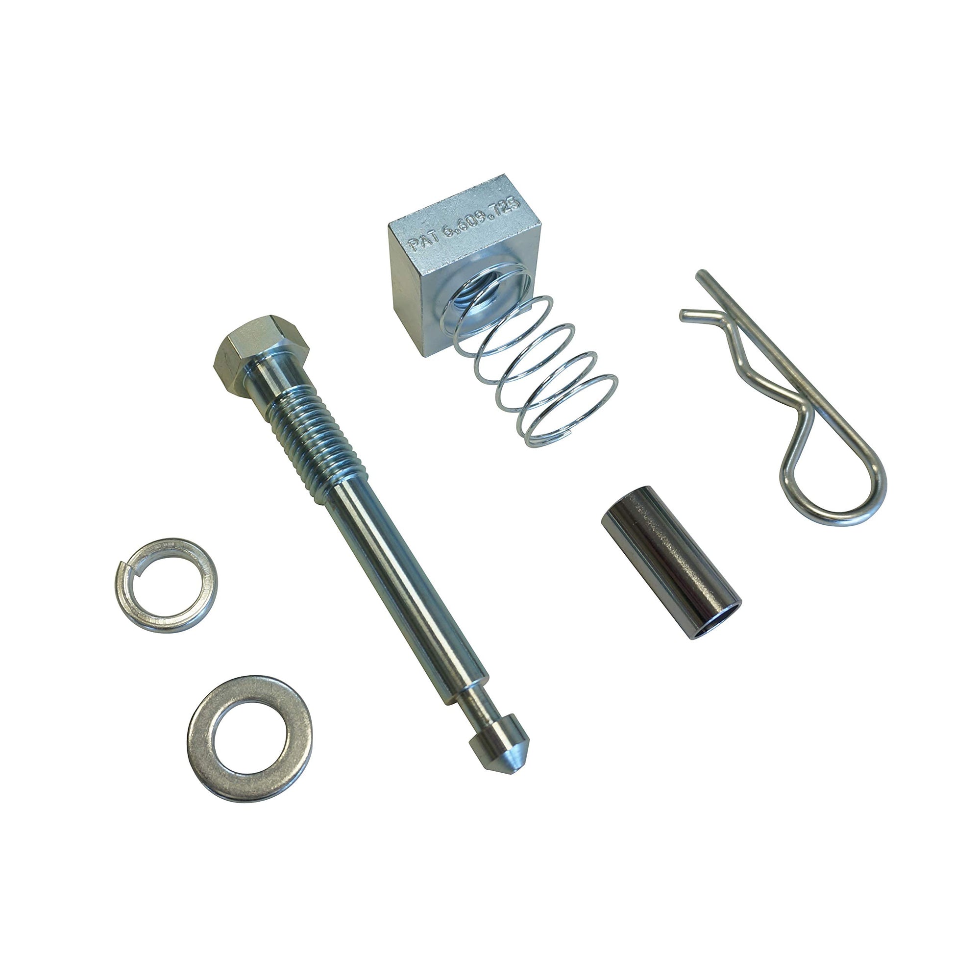 Let's Go Aero Silent Hitch Pin SHP359 for 2 Inch Hitch, Metallic