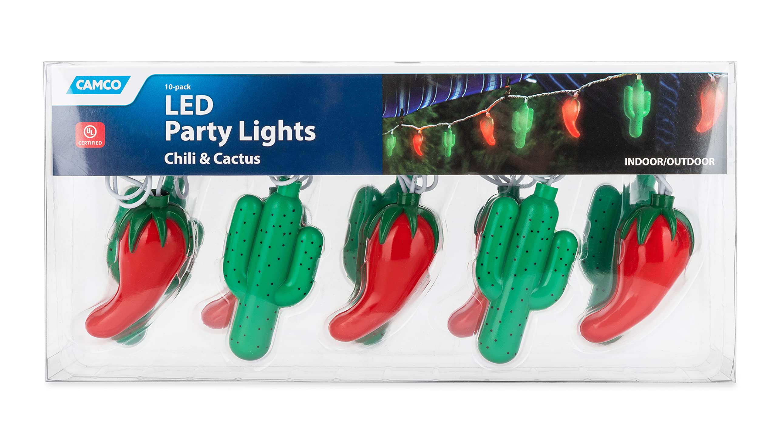 Chili and Cactus Party Light Camco 42659