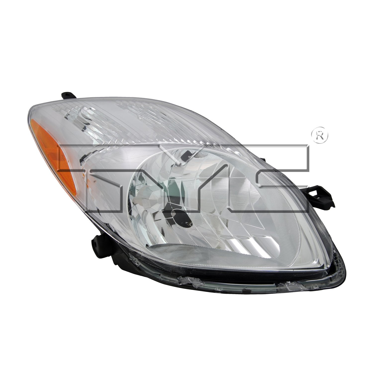 Right TYC Headlight Assembly Compatible with 2009-2011 Toyota Yaris