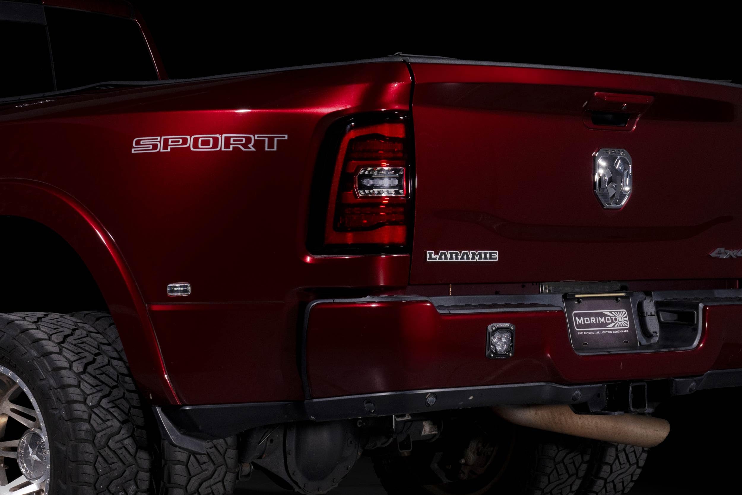 Morimoto XB Red LED Taillights for Ram HD 2019+ (LF752)
