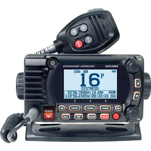 GX1800G Standard Horizon Fixed Mount VHF w/GPS - Black