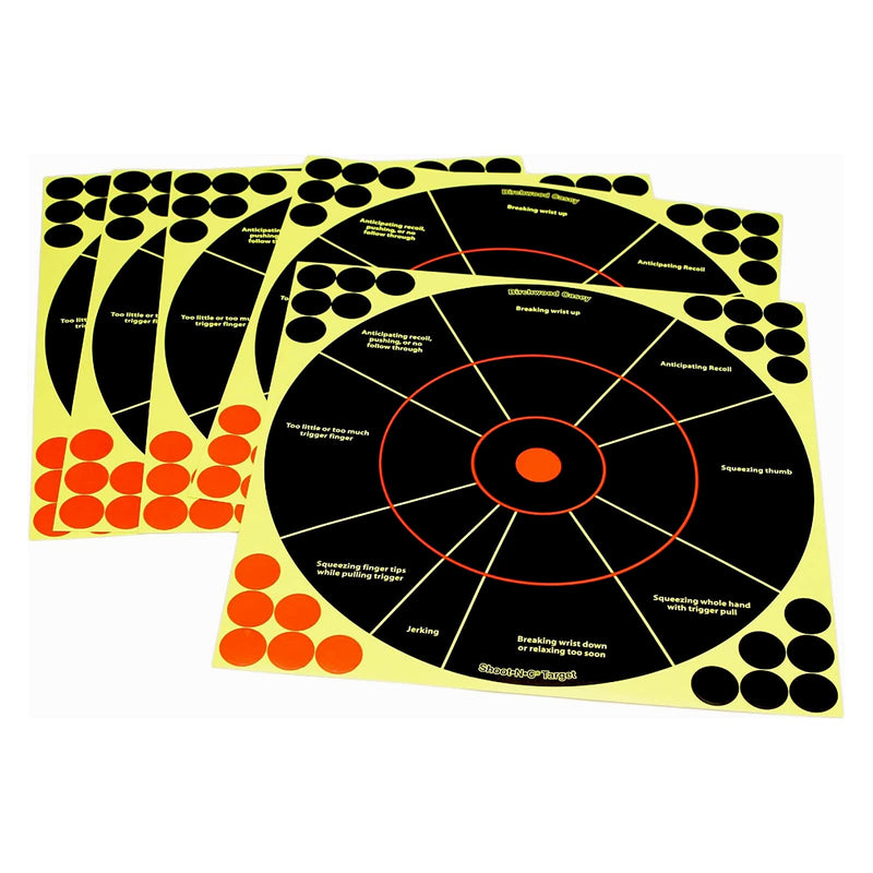 Handgun Trainer Shoot-N-C Targets - 5 Count