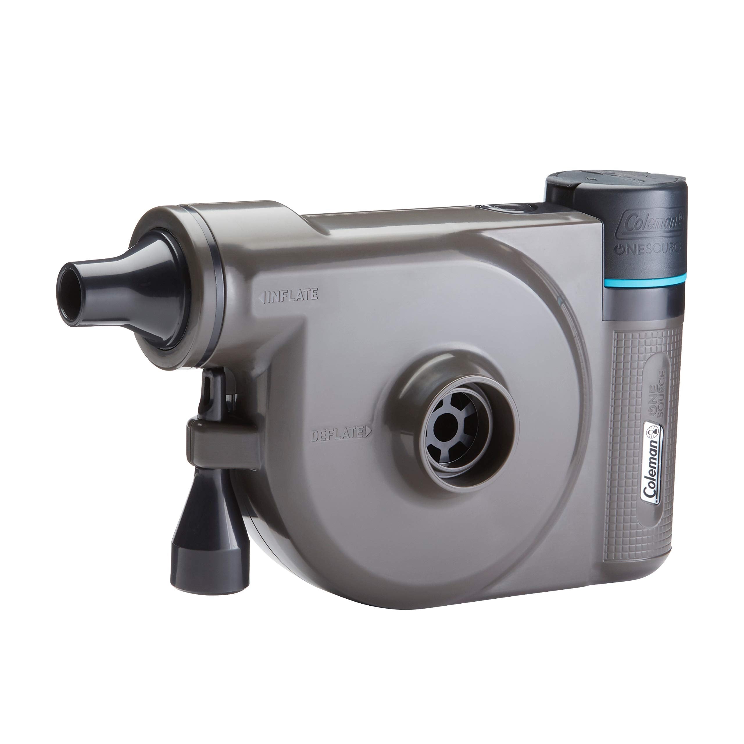Coleman Rechargeable OneSource Camping Gear: Camp Shower, Vacuum, Fan, Speaker, Air Pump with Interchangeable Battery