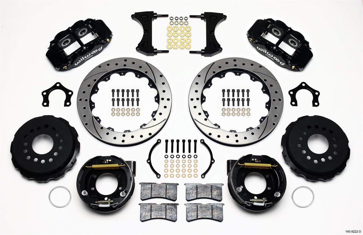 Rear FNSL4R P-Brk Kit,12.88", Drilled