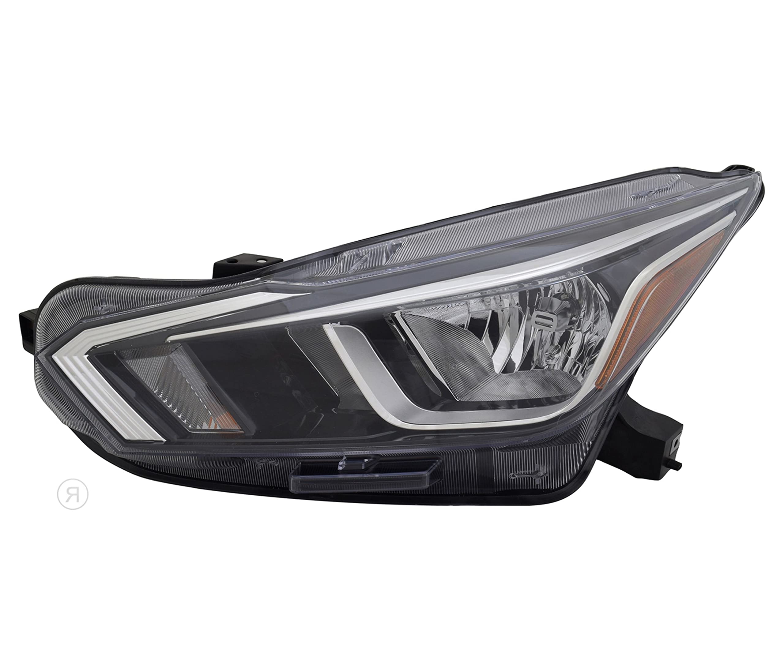 Left TYC Headlight Assembly Compatible with 2020-2020 Nissan Versa