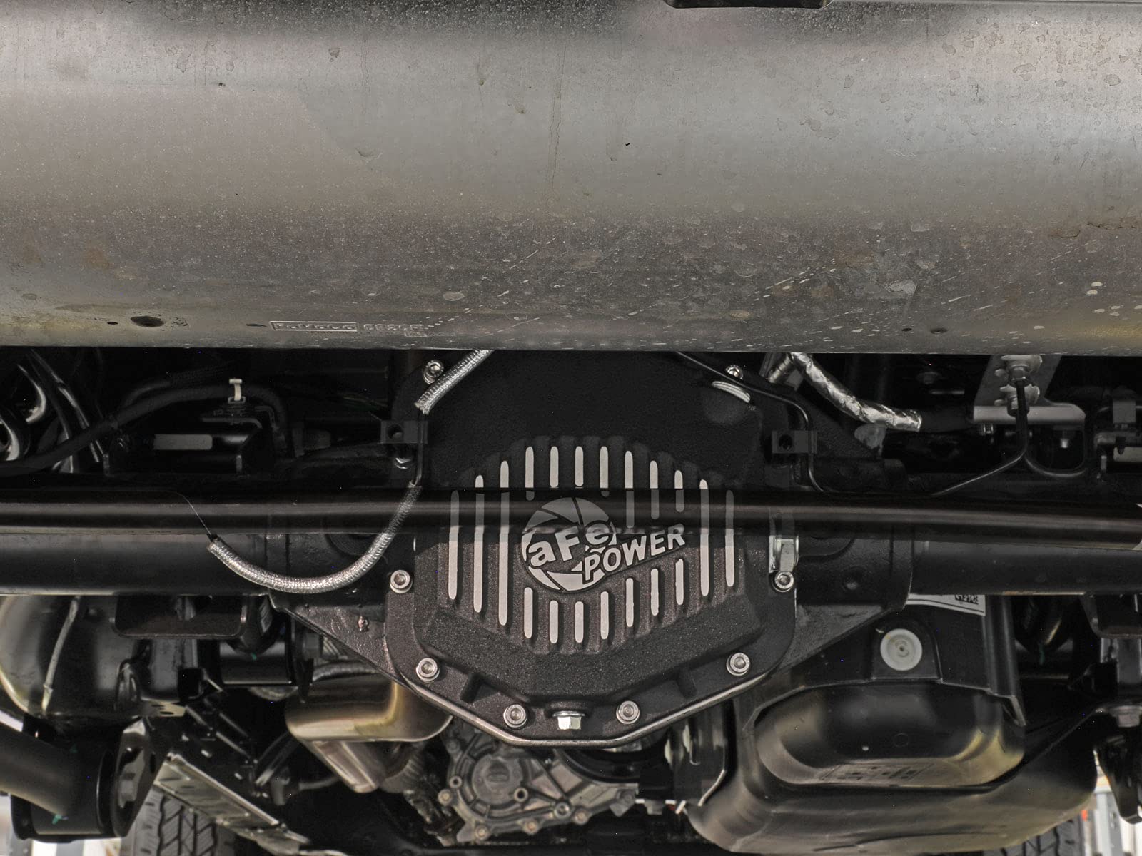 aFe POWER Street Series 46-71291B Differential Cover, Rear, Black Finish, with Gear Oil, for 2021 Ford Bronco (Dana M220)
