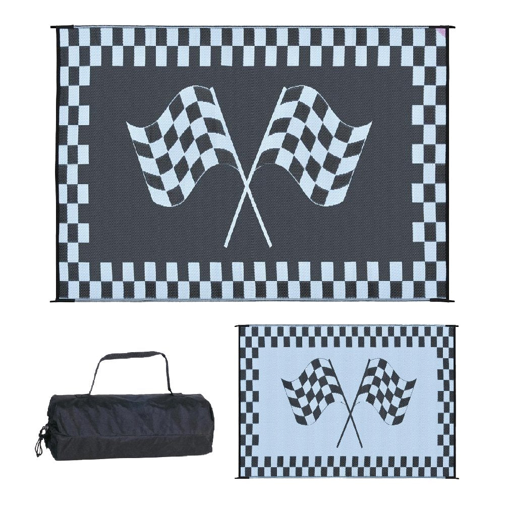 6-Feet X 9-Feet Ming's Mark RF-6091 Mat Racing Flag