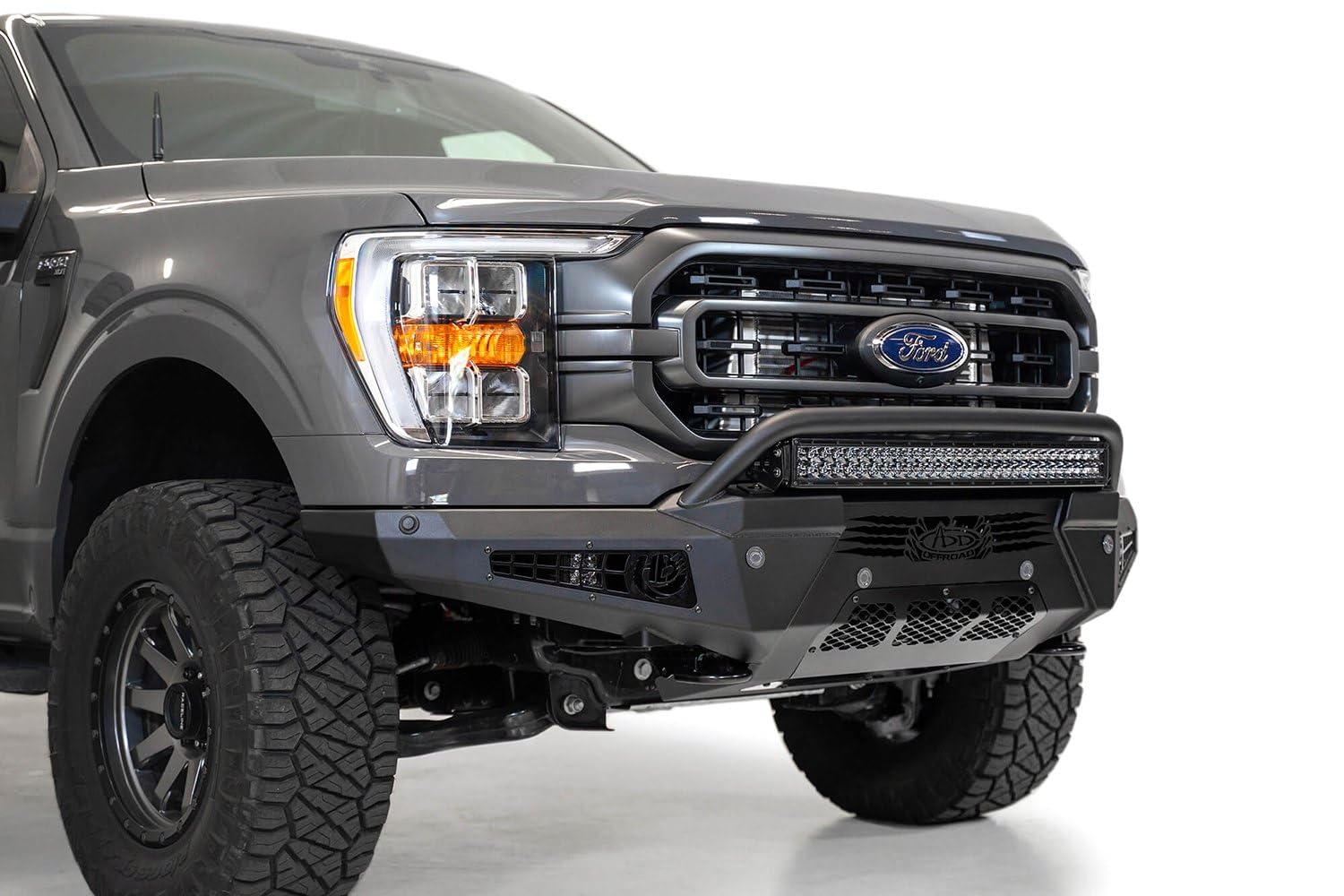 Front Replacement Bumper Addictive Desert Designs F197431040103 fits Ford F-150
