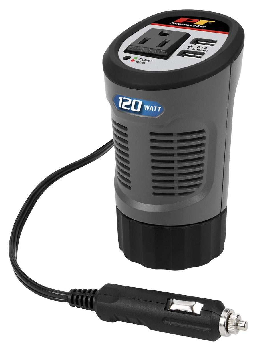 Cup Power Inverter Performance Tool W16650 120-Watt