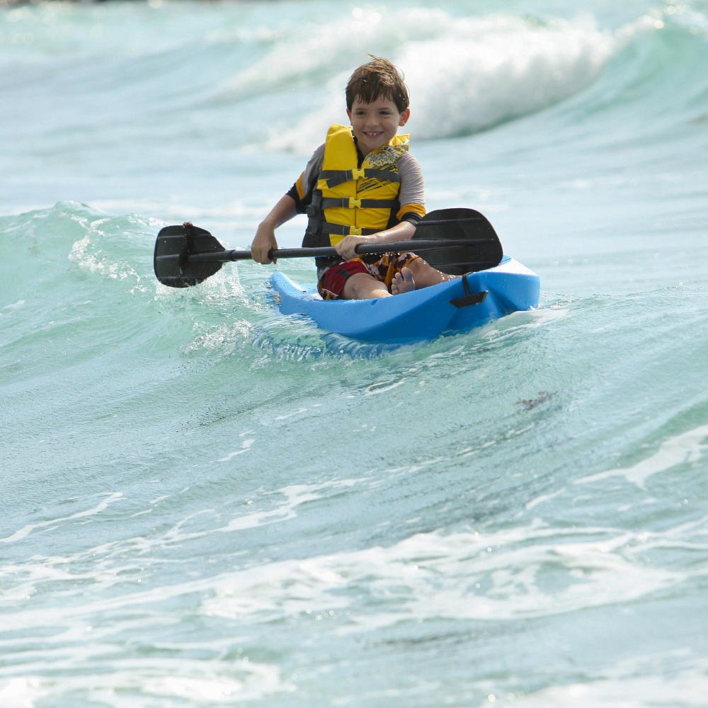 Youth Wave Kayak LIFETIME (Paddle Included), Blue, 6'