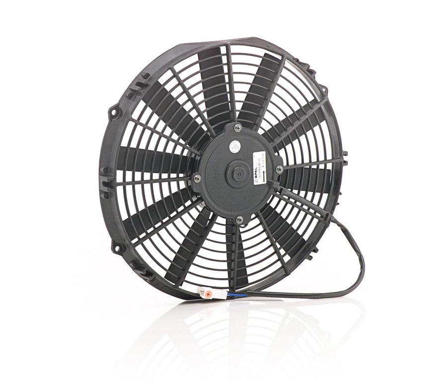75082 Be Cool Euro-Black 12" Thin Line Electric Puller Fan