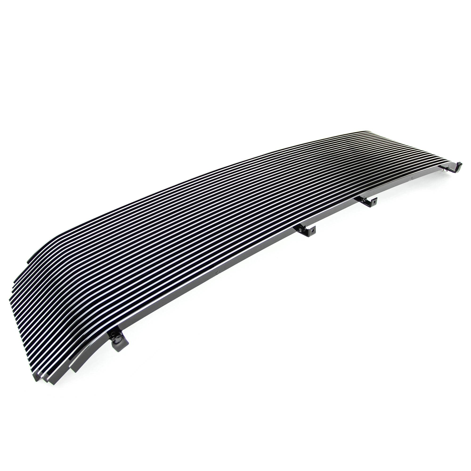 Horizontal T-Rex 20574 Aluminum Polished Finish Billet Full Face Grille Insert for Ford Super Duty