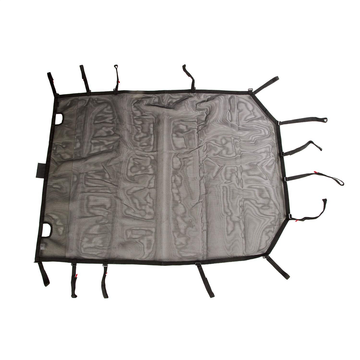 Eclipse Sun Shade Rugged Ridge 13579.71, Black, Full; 18-Current Wrangler Unlimited JLU, 4 Door