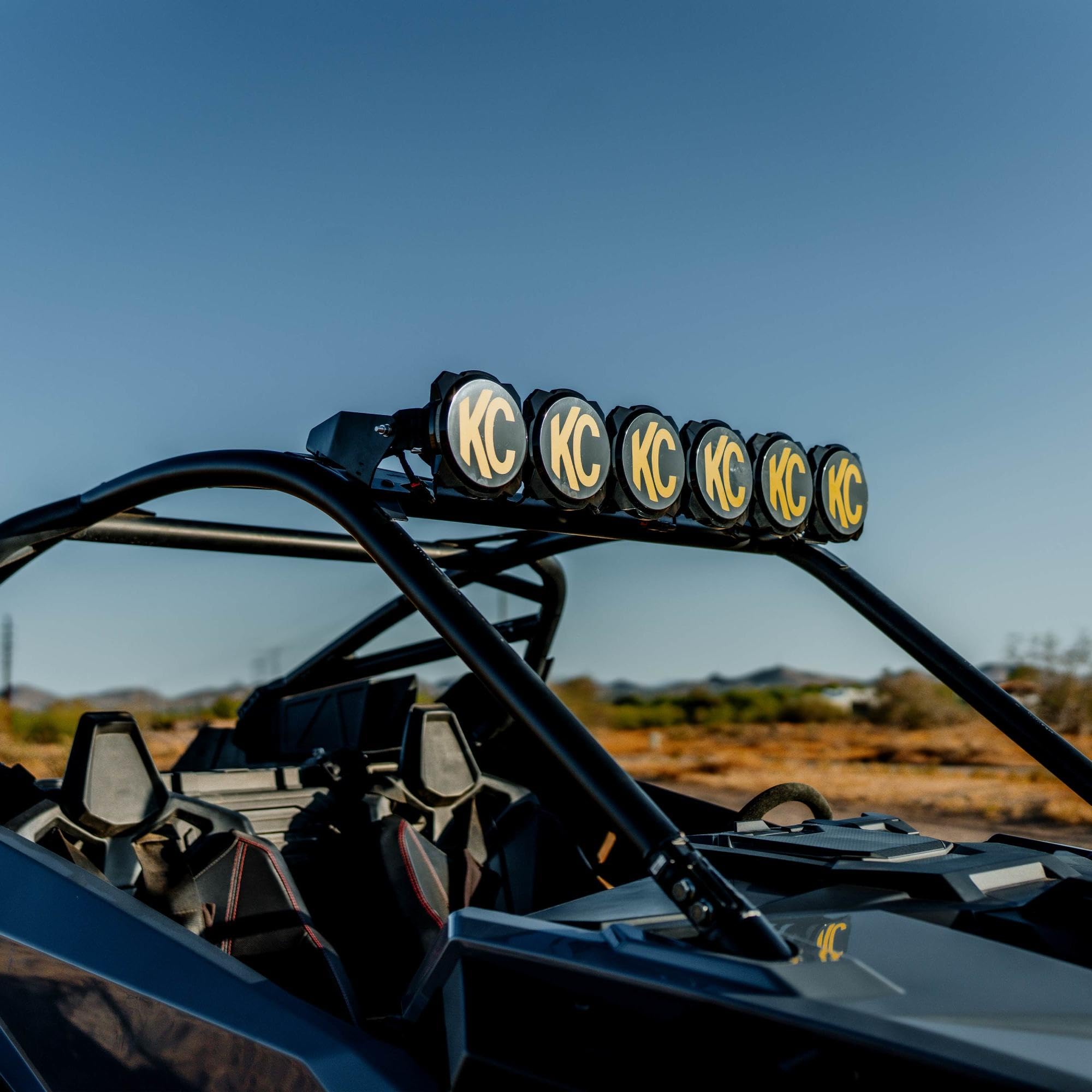 Polaris RZR Pro R KC Hilites Light Bar Kit - 39" Pro6 Gravity® LED Light Bar - 6-Light