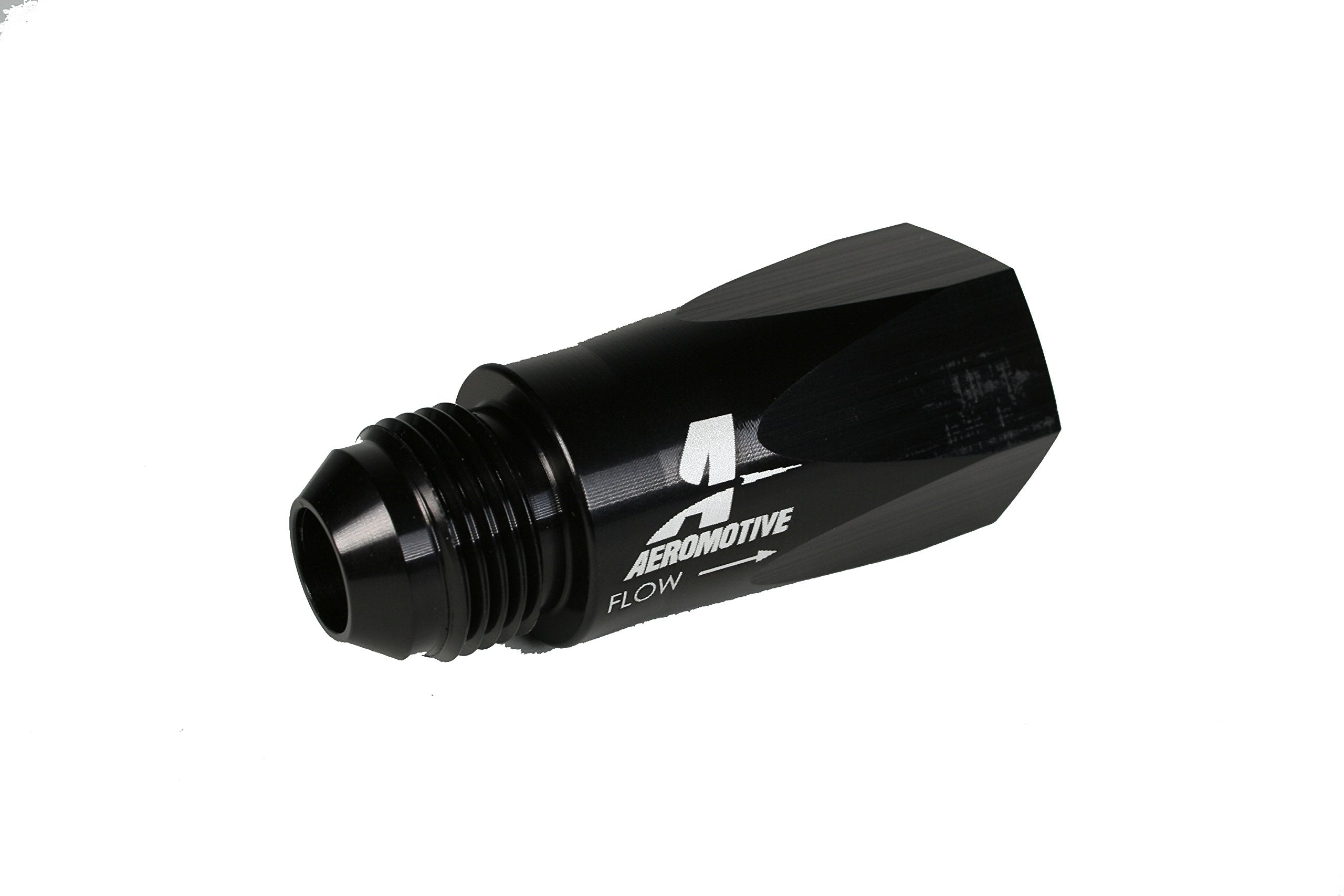 In-Line Aeromotive Full Flow Check Valve (Male -10 AN inlet, Female -10 AN outlet), Black