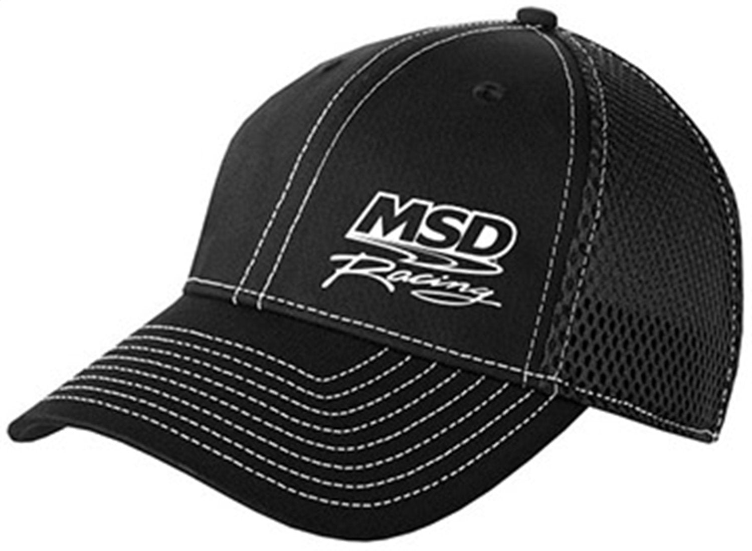Black MSD 9523 Flexfit Mesh Hat