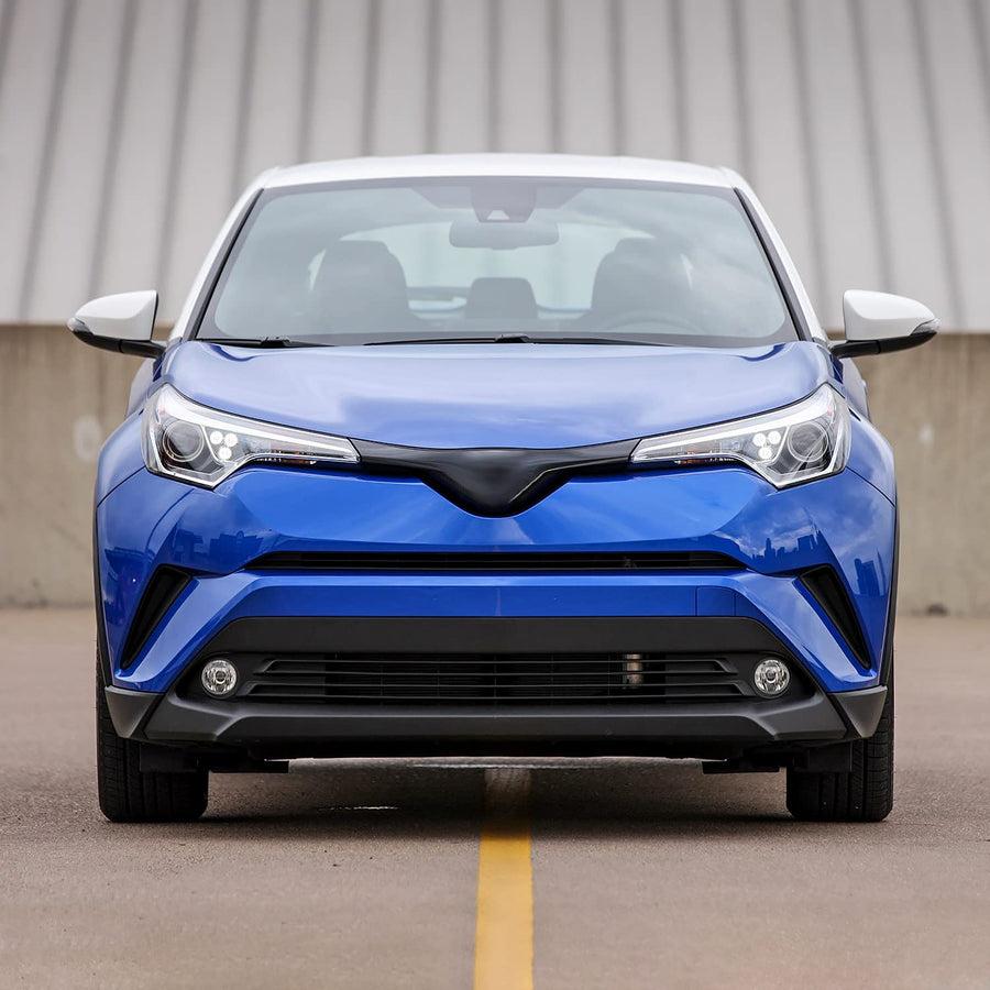 Fog Lights Spec-D Tuning Chrome + Switch + Wiring Kit Compatible with 2018-2019 Toyota C-HR, L+R Pair Assembly