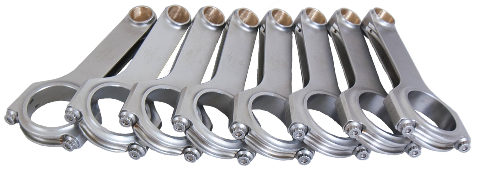 Eagle H-Beam 6000B3D2000 Connecting Rods: Chevrolet, small block (set of 8) - ARP 2000 b