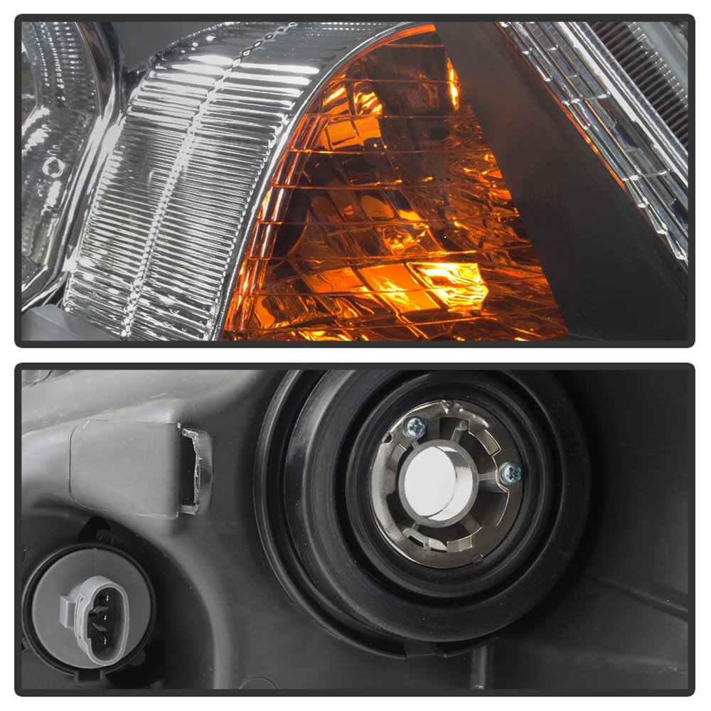 Crystal Xtune Headlights (HD-JH-HA08-4D-OE-R) (OE)