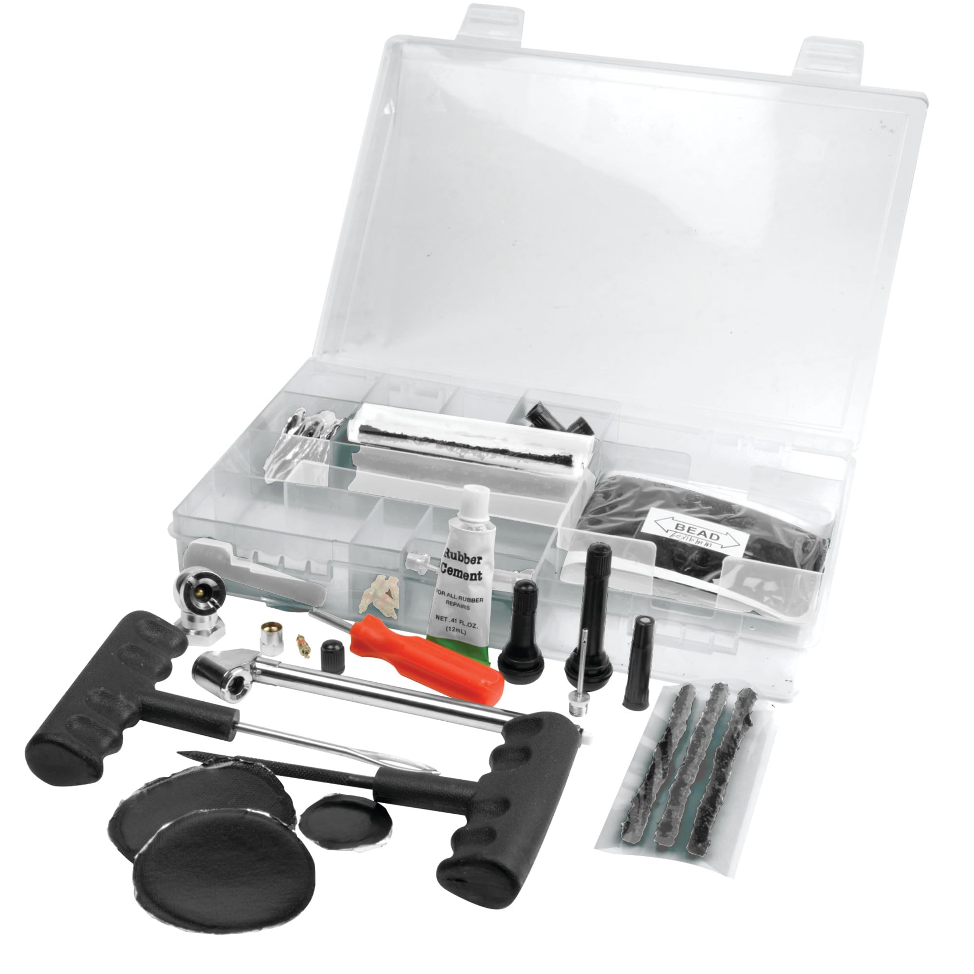 Tire Repair and Maintenance Kit Performance Tool 60203 - Essential Tools for Car and Truck Owners to Fix and Maintain Tires with Ease