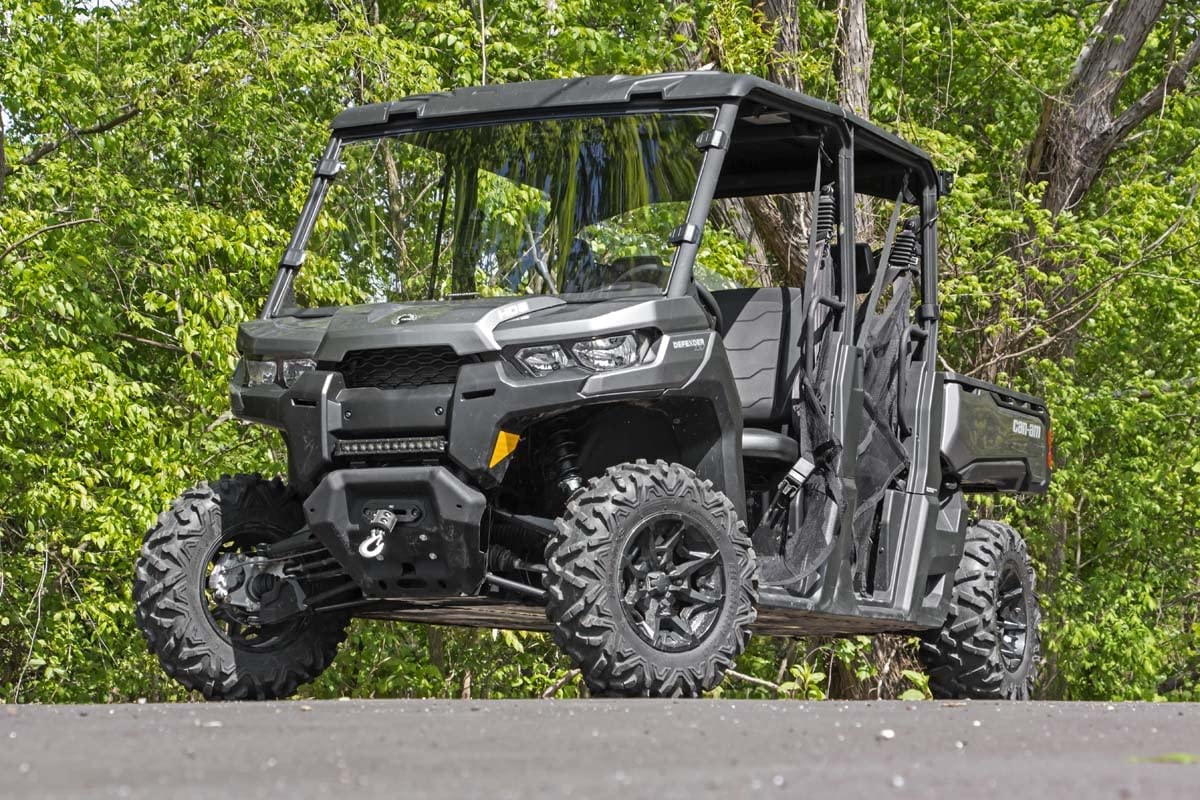 Full Front Windshield Rough Country for Can-Am Defender - 98162030