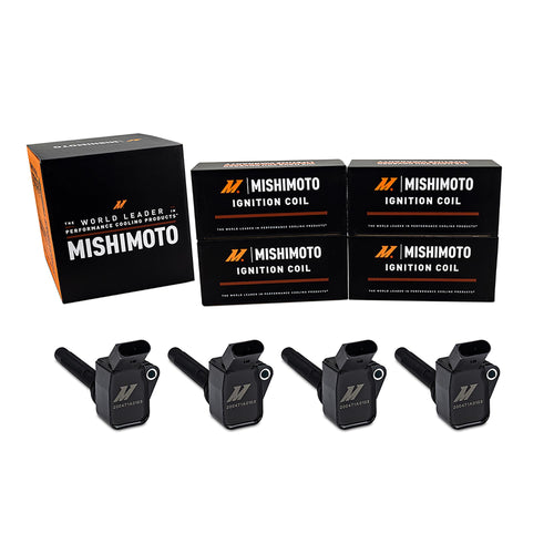 Mishimoto Coil Pack Ignition, Compatible with VW GTI 2.0L, 2015-2021, Set of 4