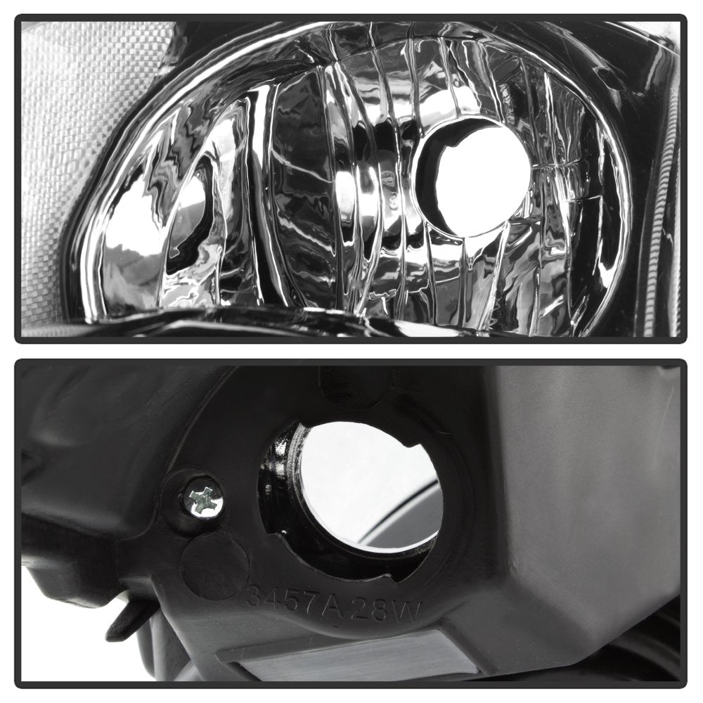 Crystal Xtune Headlights (HD-JH-NA07-AM-SSM-BK)