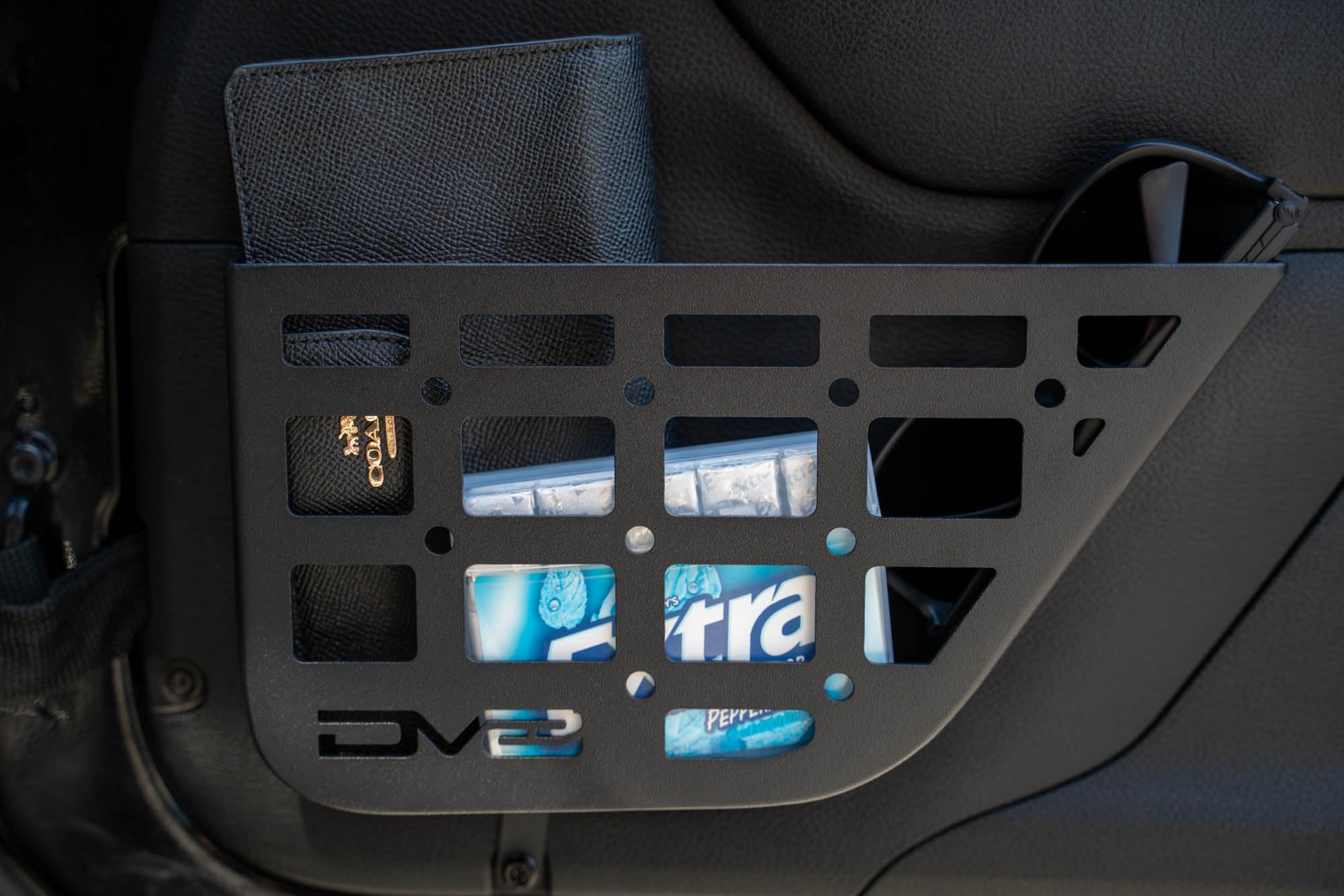 Slim Molle Pockets DV8 Offroad Front Door for 2011-2018 Jeep Wrangler JK | Replaces The Weak Factory Netting | Slimmer Width for Increased Legroom | Molle Panel Design for Mounting Solutions | Pair