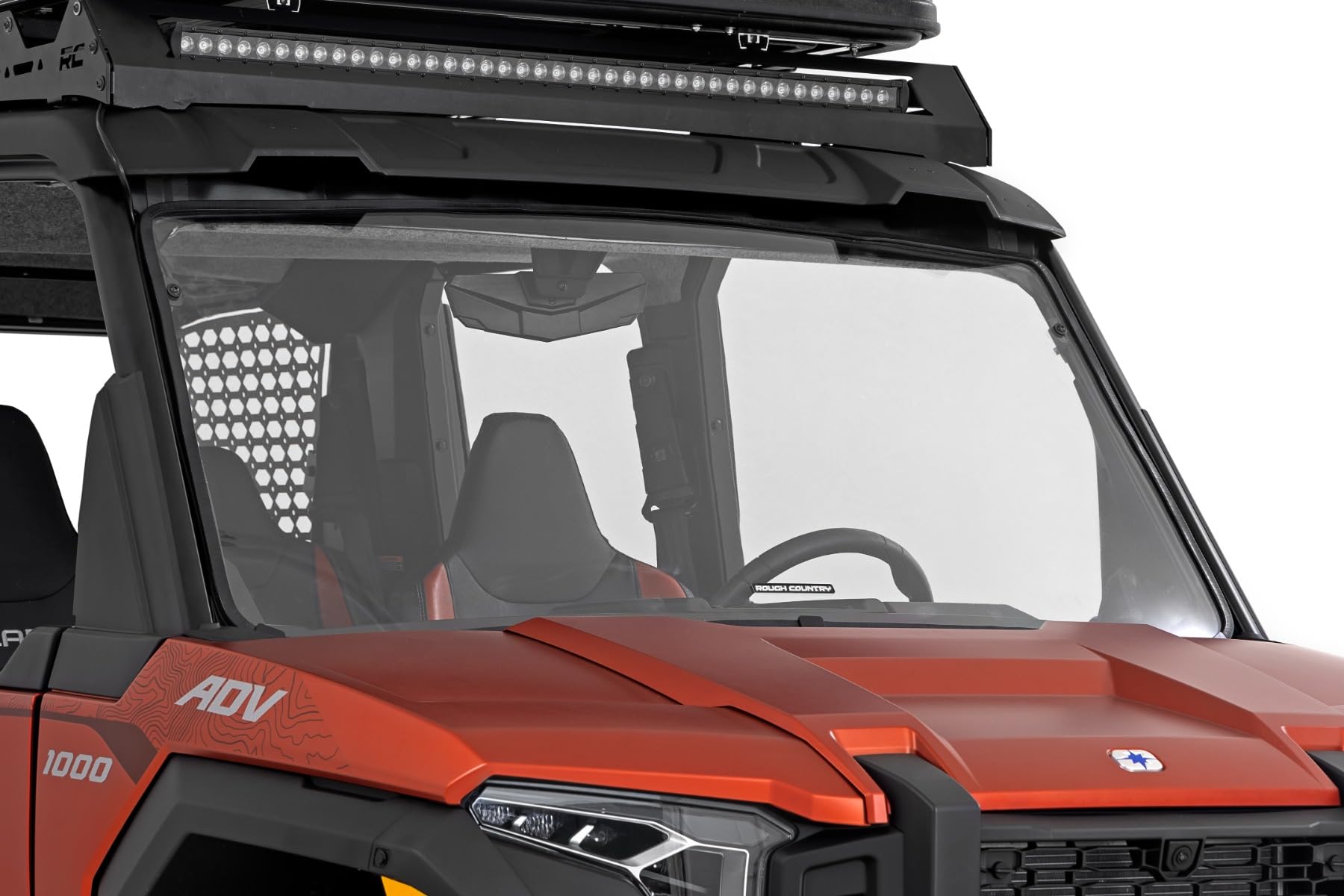 Polaris Xpedition ADV/ADV-5 Front Full Windshield for Rough Country (2024) - UV & Scratch Resistant