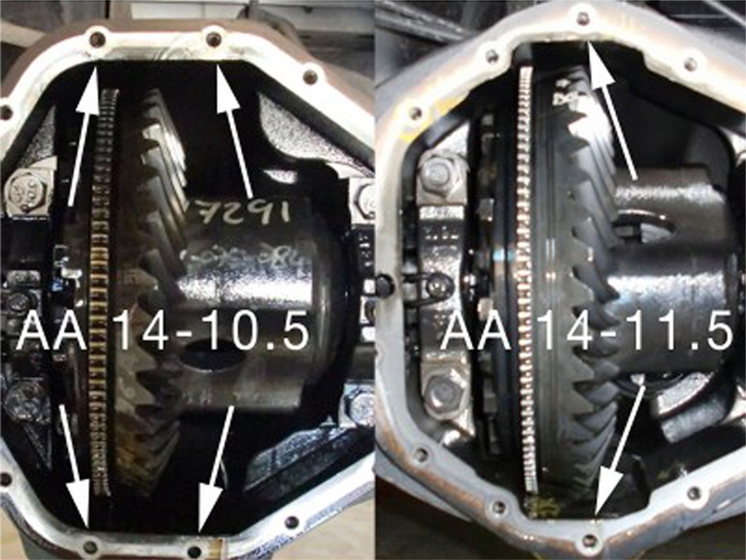 Rear Differential Cover aFe Power 46-71000B Black, 1 Pack
