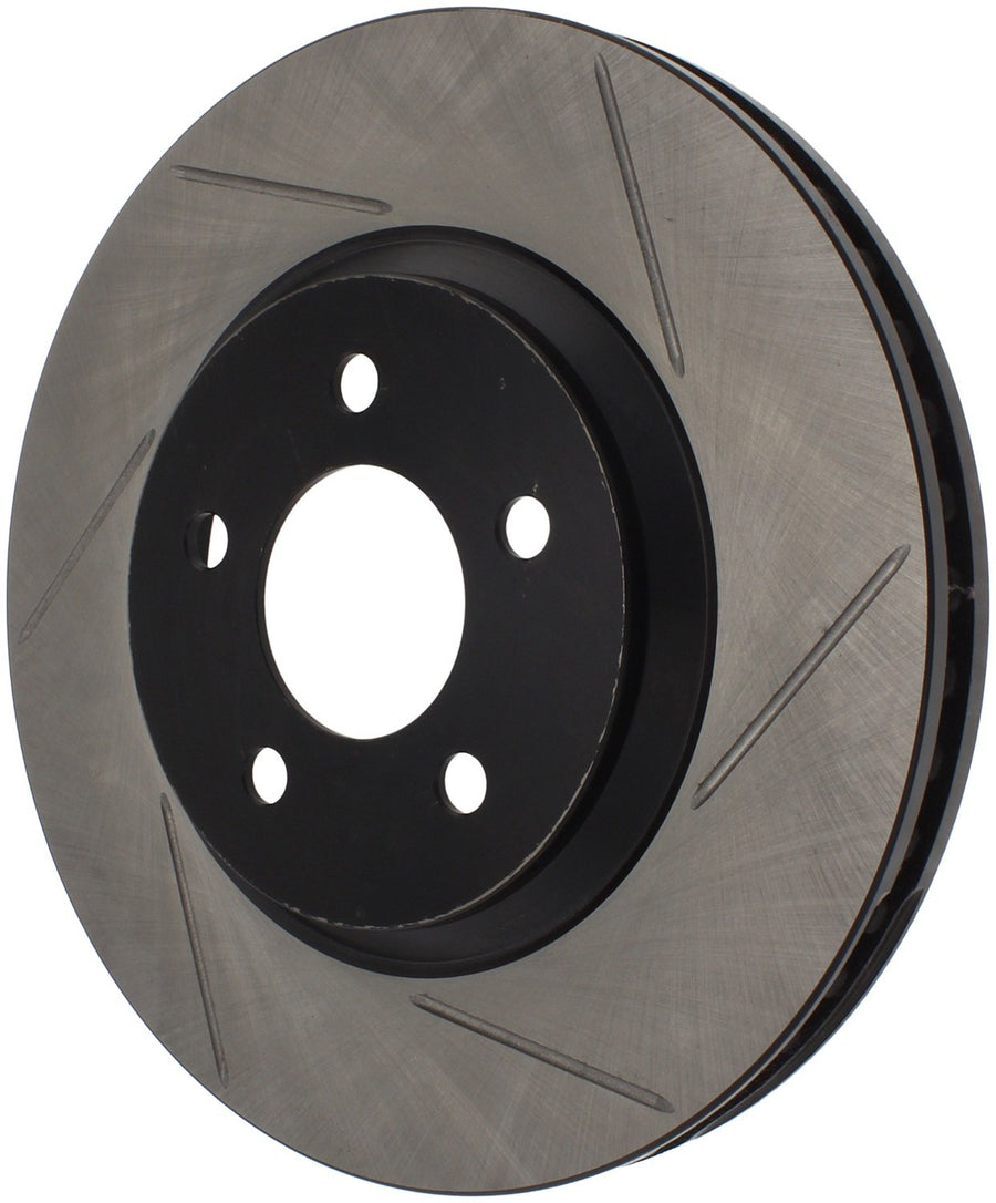 Front Left StopTech 126.61086SL Sport Slotted Brake Rotor