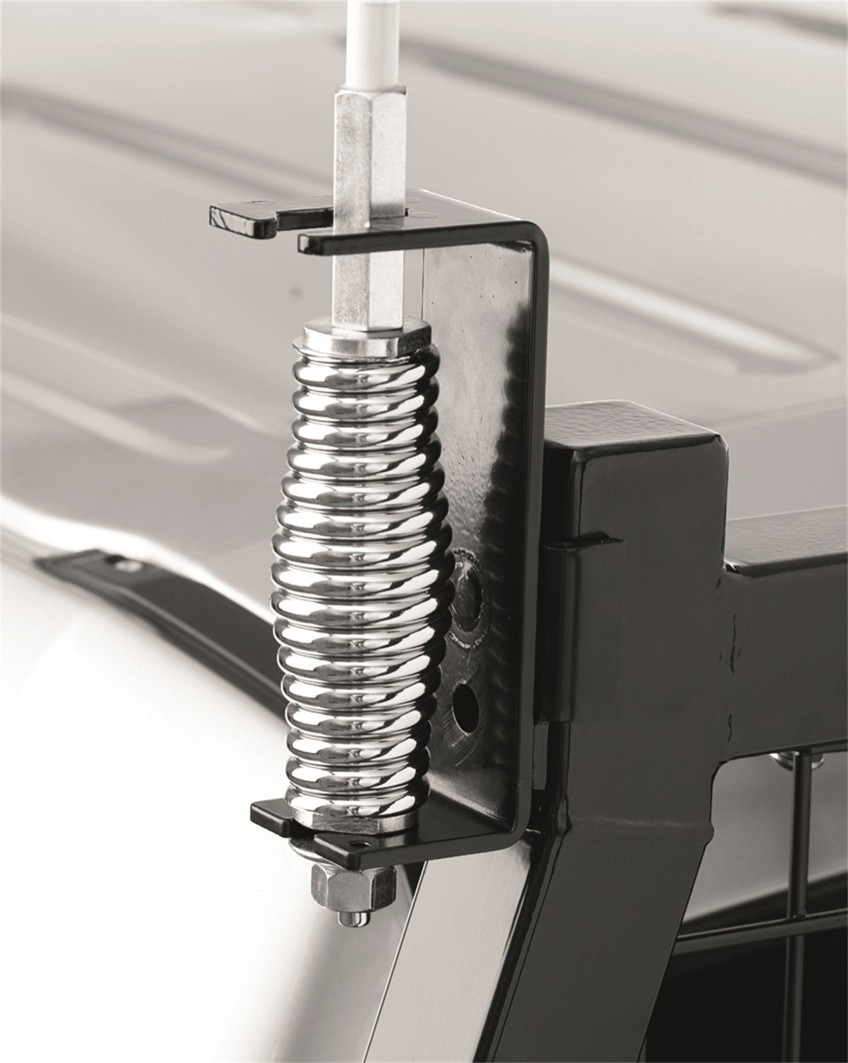 Mining Whip Holder BACKRACK RealTruck | Black, No Drill | 41008 | Universal w Frame's