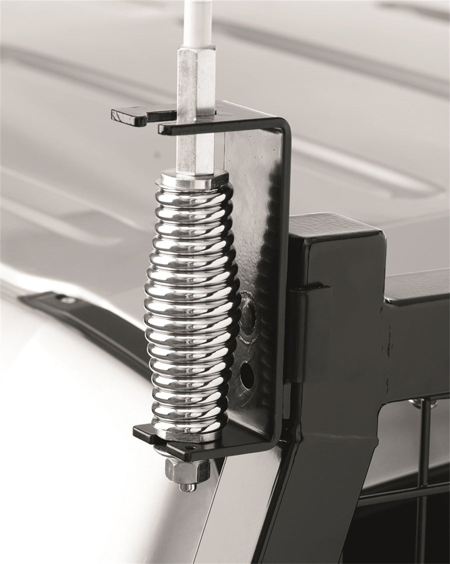 Mining Whip Holder BACKRACK RealTruck | Black, No Drill | 41008 | Universal w Frame's