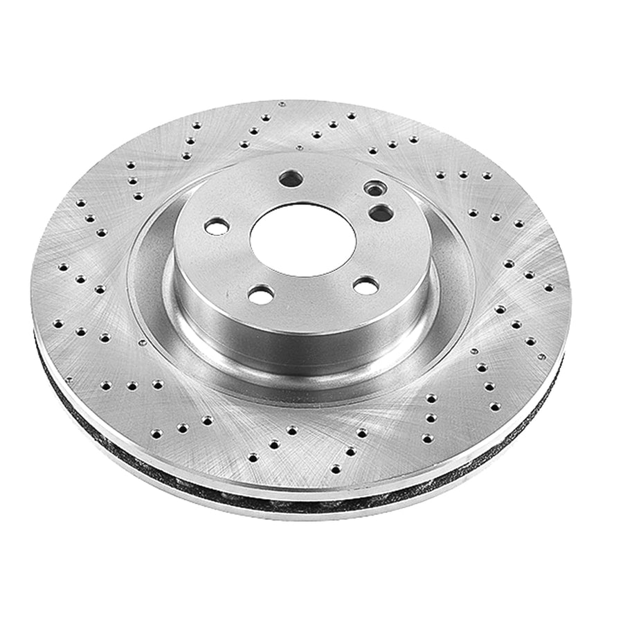 Power Stop Autospeciality EBR867 Front Brake Rotor For Mercedes CL550, Mercedes CL600, Mercedes S350, Mercedes S400, Mercedes S550, Mercedes S600, Mercedes SL550 [Model Specific]