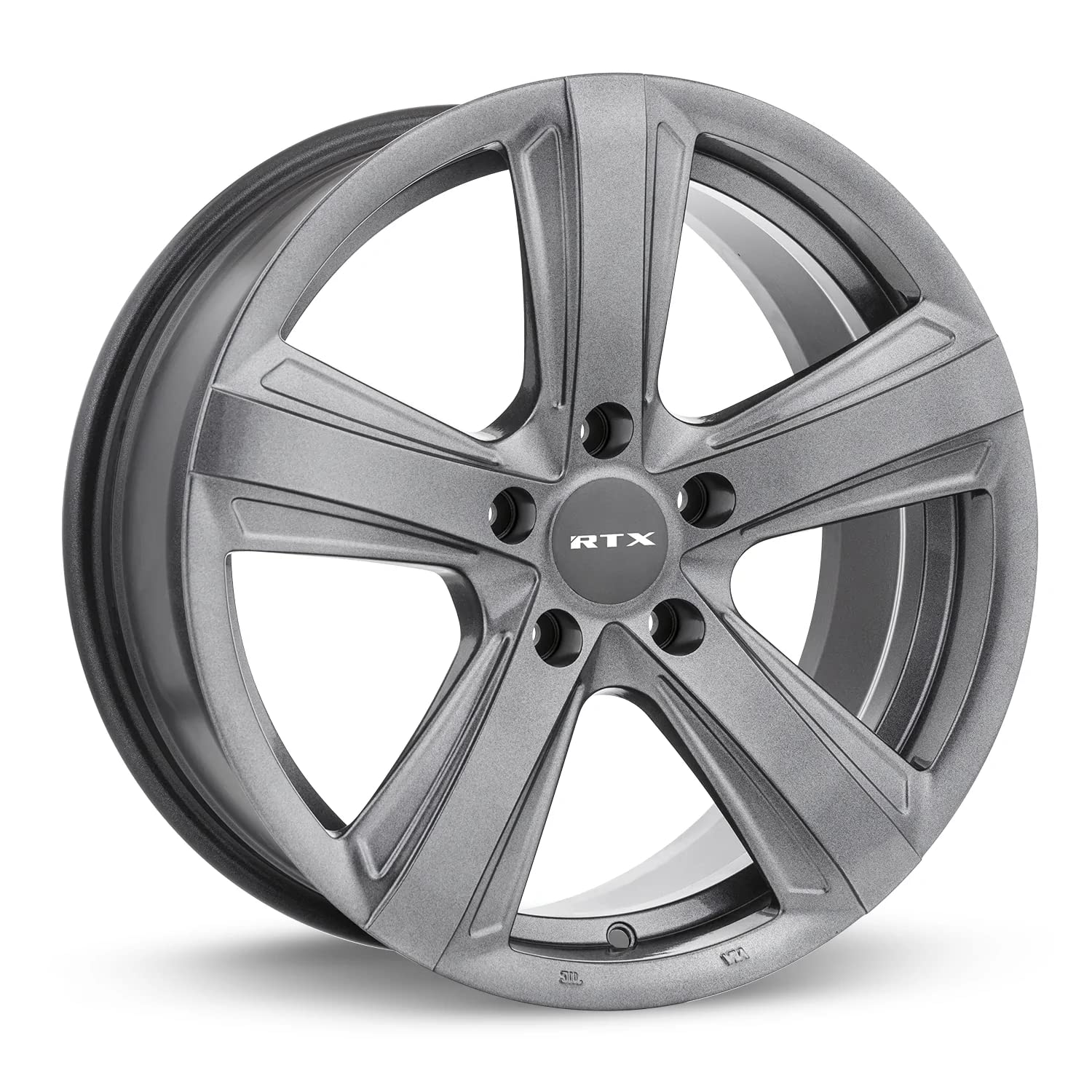 Custom RTX SCALENE Wheel - 17x7.5, 42 Offset, 5x112 Bolt Pattern, 66.6mm Hub - Gunmetal Rim
