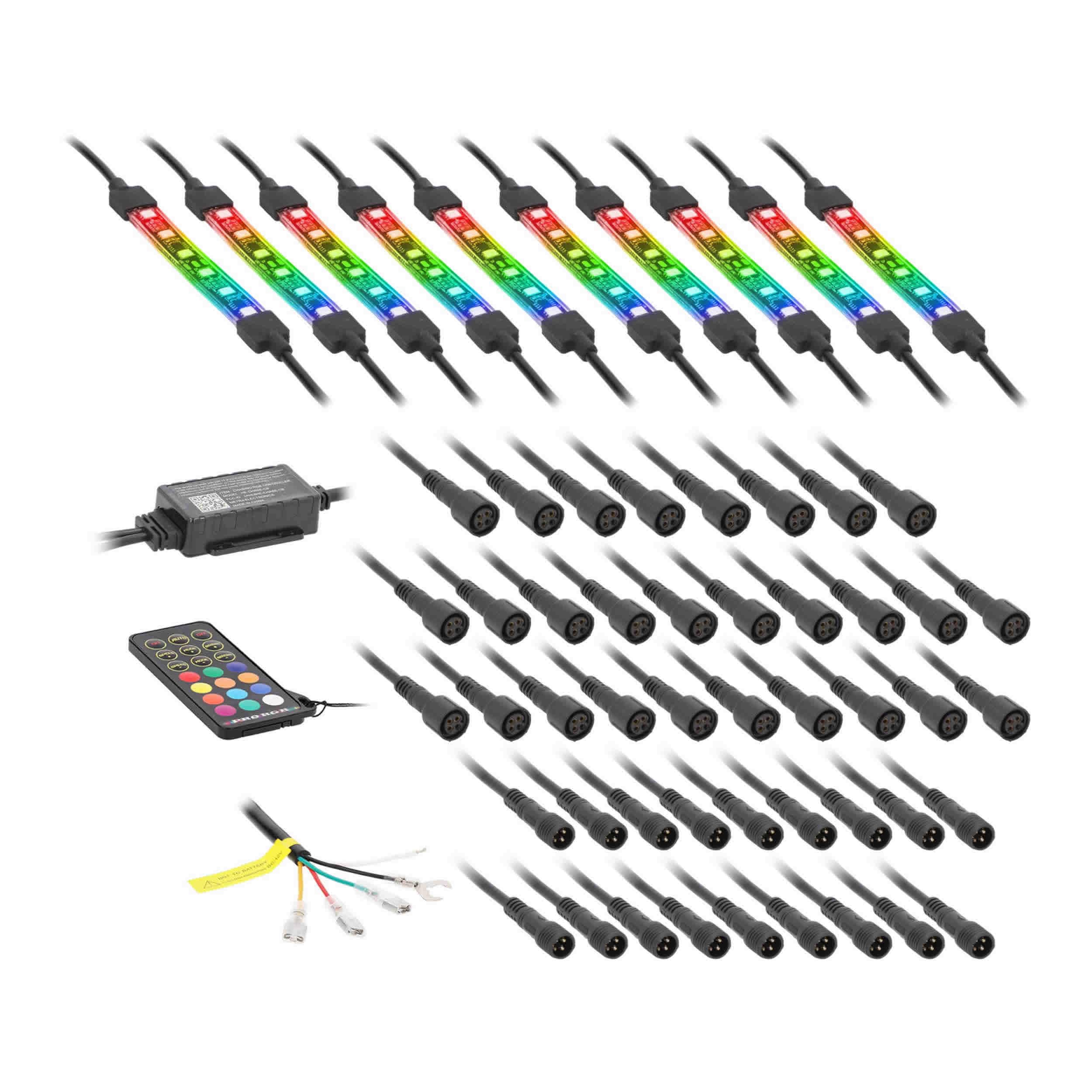 10-Piece LED Chasing Motorcycle Kit (MTRBC-CHASE-K3) - Metra