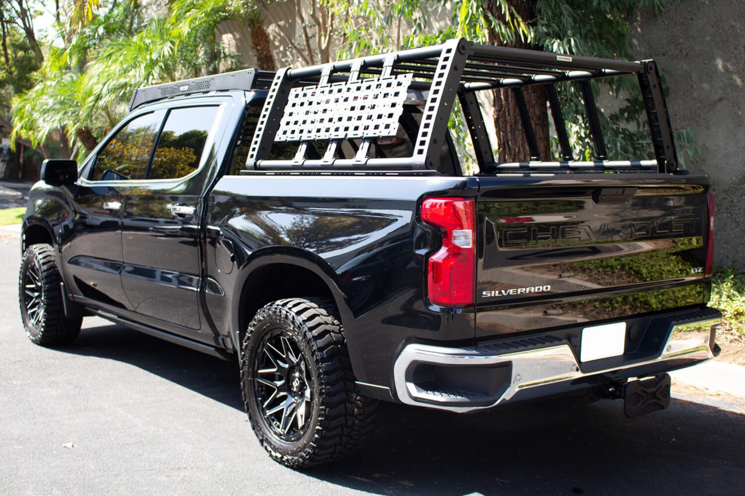 Go Rhino Xtreme Rack - Overland Full-Size Trucks | Steel and Aluminum, Textured Black | 5952000T | Fits