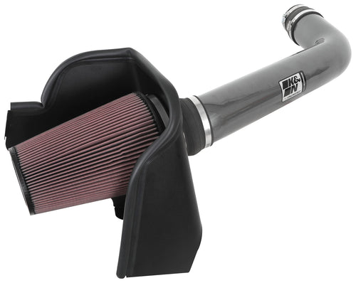 Cold Air Intake System K&N: High-Flow Air-Filter, Increase Performance & Horsepower: Compatible with 2020-2021 FORD F250 Super Duty; 2020-2021 FORD F350 Super Duty, 77-2593KC