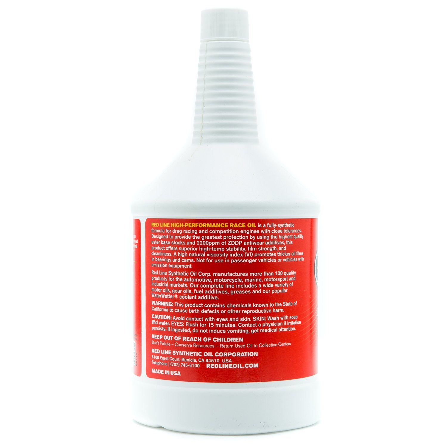 10WT Red Line Race Oil - 1 Quart