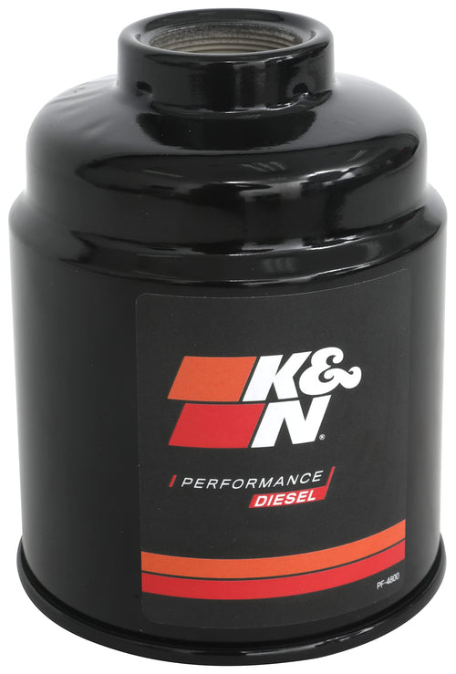 K&N Performance Diesel Fuel Filter: Fuel Filter, Premium Engine Protection, Compatible with 2013-2018 Dodge Ram Truck 6.7L Cummins Diesel Engines, PF-4800
